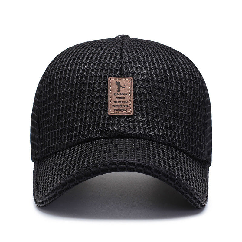 Mesh Baseball Cap with Sun Protection