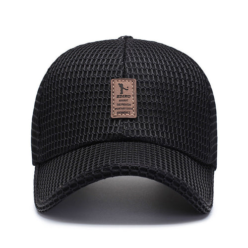 DMC Breathable Mesh Baseball Cap – Sun Protection, Adjustable, Foldable