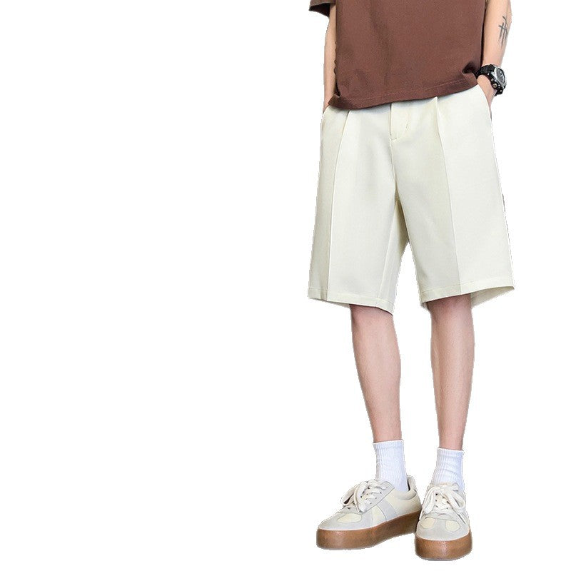 Mens Ice Silk Casual Shorts