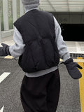 Women Duck Down Vest with Gloves