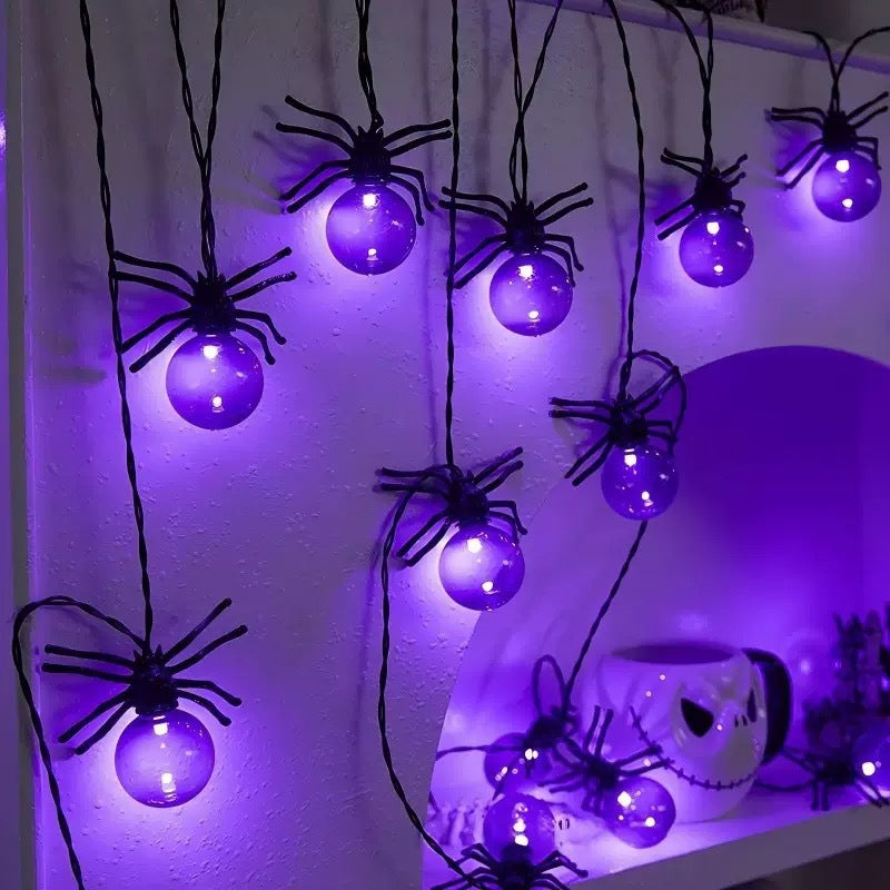 LED Spider Halloween Decoration Light